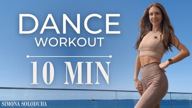 10 мин: Dance workout to lose weight | Танцевальная тренировка для похудения